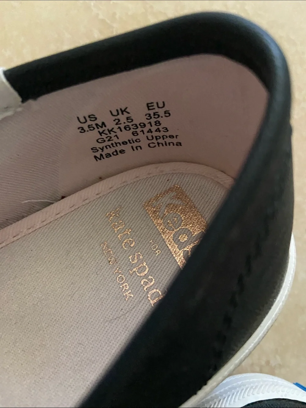 Girls Kate Spade Slip-on Sneakers